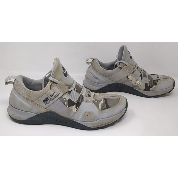 Nike Tech Trainer Mens Size 7.5‎ Gray Running Athletic Shoes Sneakers CW7342-001